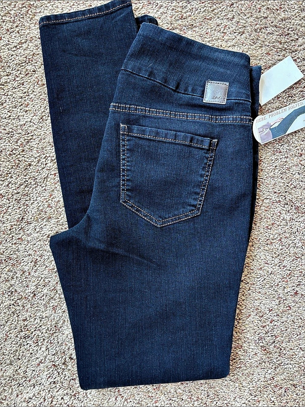 Jag Jeans Pull-On Skinny Jeans Women's Blue